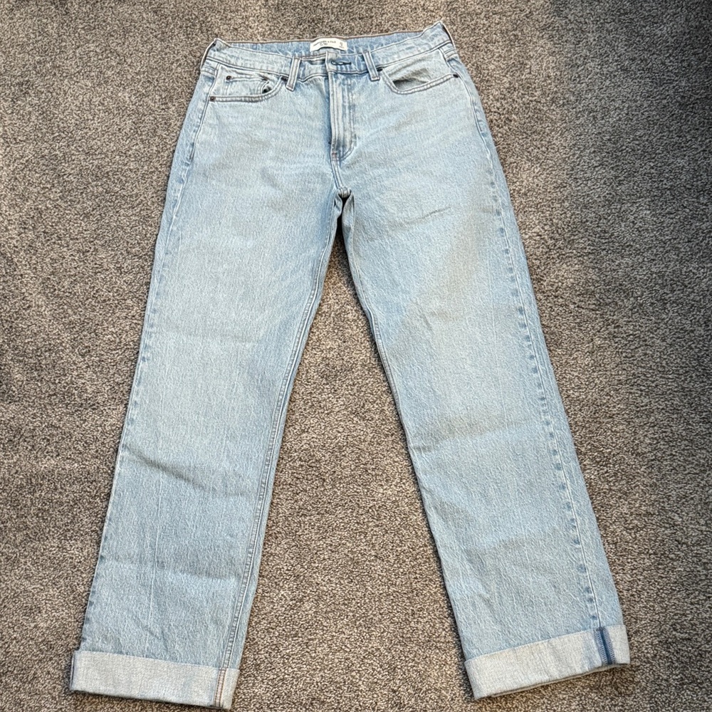 Abercrombie Baggy Low Rise- wore once!